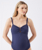 RIPE Amalfi One Piece (Navy) from Tiffany Rose