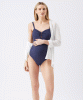 RIPE Amalfi One Piece (Navy) from Tiffany Rose