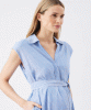 RIPE Abby Stripe Shirt Dress (Blue/White) from Tiffany Rose