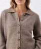 RIPE Brodie Collared Cardigan (Truffle) from Tiffany Rose