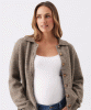 RIPE Brodie Collared Cardigan (Truffle) from Tiffany Rose