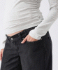 RIPE Billie Elastic Waist Maternity Jean (Black) from Tiffany Rose