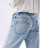 RIPE Billie Elastic Waist Maternity Jean (Light Wash) from Tiffany Rose