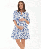 Bella Linen Maternity and Nursing Dress by Tiffany Rose