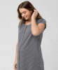 Blake Organic Nightie (Gunship / White) by Tiffany Rose