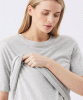 RIPE Claud Nursing Tee (Grey Marle) from Tiffany Rose