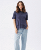 RIPE Claud Nursing Tee (Indigo) from Tiffany Rose