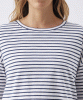 RIPE Claudette Nursing Top (White/Ink) from Tiffany Rose