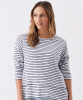 RIPE Claudette Nursing Top (White/Ink) from Tiffany Rose
