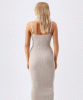 Celine Rib Knit Dress (Stone) by Tiffany Rose