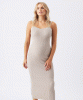 Celine Rib Knit Dress (Stone) by Tiffany Rose