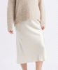Crystal Satin Skirt (Oyster) by Tiffany Rose