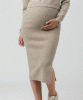 Dani Knit Maternity Skirt (Latte) by Tiffany Rose