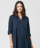 Demi Tencel Maternity Dress (Navy) by Tiffany Rose