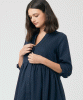 Demi Tencel Maternity Dress (Navy) by Tiffany Rose