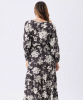 RIPE Drew Maxi Dress (Black/White) from Tiffany Rose