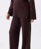 RIPE Dallas Rib Knit Pant (Cocoa) from Tiffany Rose