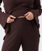 RIPE Dallas Rib Knit Pant (Cocoa) from Tiffany Rose