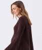 RIPE Dallas Rib Knit Nursing Top (Cocoa) from Tiffany Rose