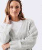 RIPE Ellis Knit Cardigan (Off White/Stone) from Tiffany Rose