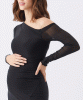 Freya Mesh Dress (Black) by Tiffany Rose