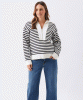 RIPE Fable Nursing Knit (White/Midnight) from Tiffany Rose