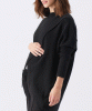 RIPE Hallie Cross Over Knit (Black) from Tiffany Rose
