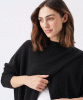 RIPE Hallie Cross Over Knit (Black) from Tiffany Rose