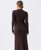 RIPE Hollie Polo Knit Dress (Cocoa) from Tiffany Rose