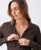 RIPE Helena Shirt Dress (Chocolate) from Tiffany Rose