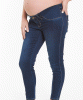 Lyla Ankle Grazer Maternity Jegging (Indigo) by Tiffany Rose