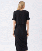 RIPE Ivy Rib Nursing Dress (Black) from Tiffany Rose