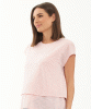 Jazmin Nursing Tee (Soft Pink) by Tiffany Rose