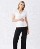 RIPE Luxe Knit Embrace Nursing Tee (White) from Tiffany Rose