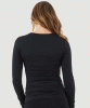 RIPE Luxe Knit Nursing Top (Black) from Tiffany Rose