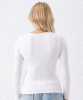 RIPE Luxe Knit Nursing Top (White) from Tiffany Rose