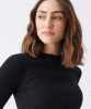 RIPE Lift Up Nursing Knit (Black) from Tiffany Rose