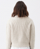 Layla Zip Through Knit (Oat Marle) by Tiffany Rose