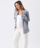 RIPE Millie Button Up Shirt (Denim/White) from Tiffany Rose