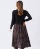 RIPE Maia Detachable Nursing Dress (Black/Mocha) from Tiffany Rose