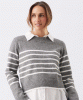 RIPE Montana Knit (Grey Marle/White) from Tiffany Rose