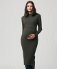 Nella Rib Nursing Knit Dress (Ivy) by Tiffany Rose