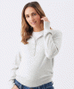 RIPE Piper Polo Nursing Knit (Silver Marle) from Tiffany Rose