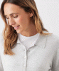 RIPE Piper Polo Nursing Knit (Silver Marle) from Tiffany Rose