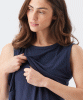 RIPE Peter Rib Nursing Tank (Navy) from Tiffany Rose