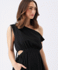 RIPE Presley Off Shoulder Dress (Black) from Tiffany Rose