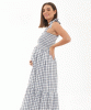 Phoebe Smocked Maternity Dress by Tiffany Rose