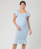Selma Shirred Maternity Dress by Tiffany Rose