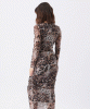 Savannah Mesh Dress (Latte) by Tiffany Rose
