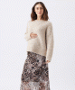 Savannah Mesh Skirt (Latte) by Tiffany Rose
